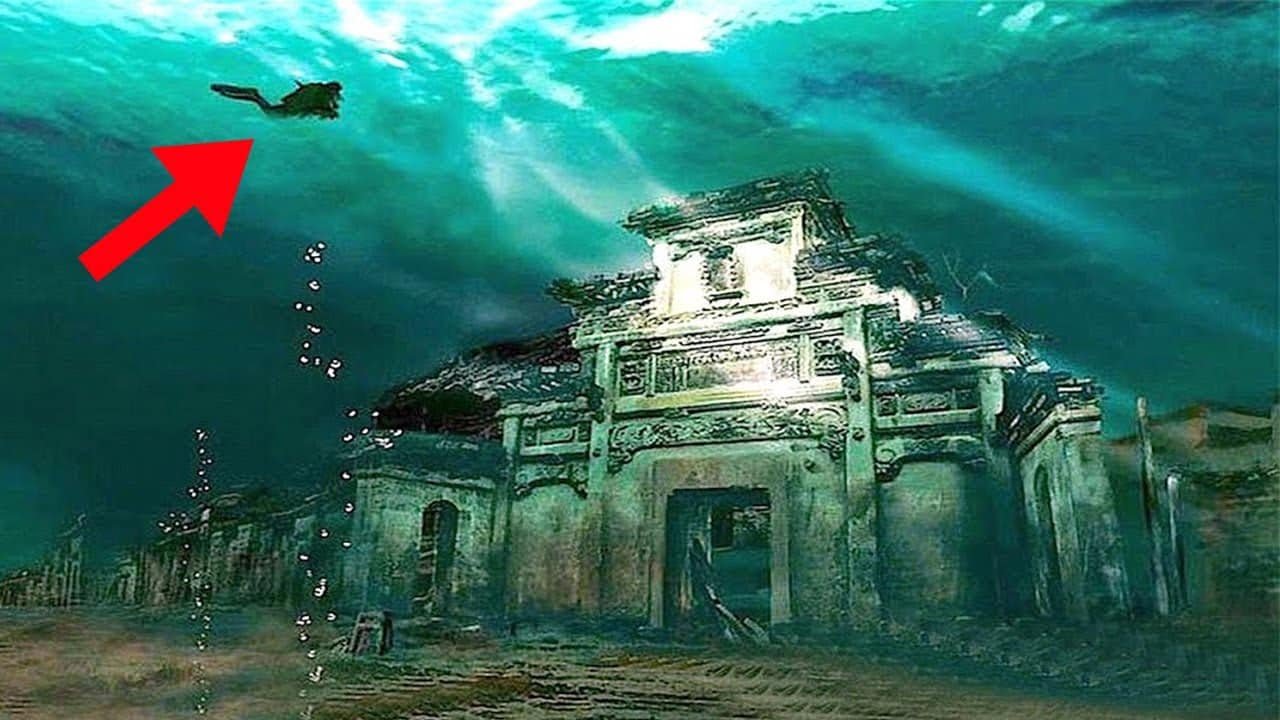 10 Mais Incríveis Cidades Submersas!