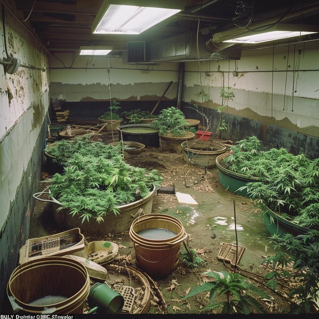 O bunker de drogas: Quem fez uma fortuna aqui?