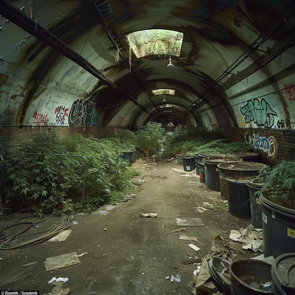 O bunker de drogas: Quem fez uma fortuna aqui?