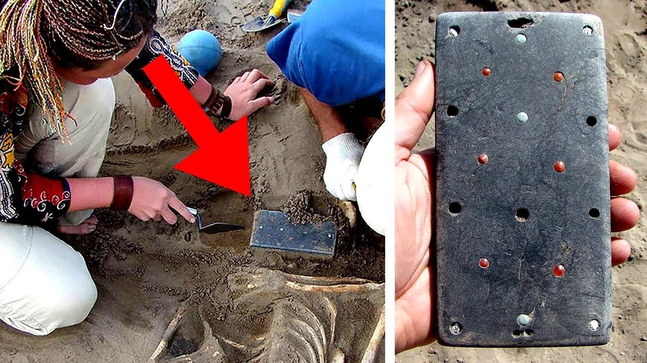 Arqueólogos encontram Iphone de 2.100 anos no túmulo de uma mulher!