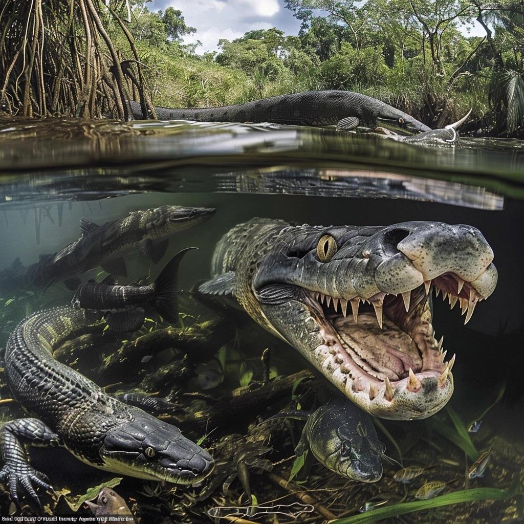 Os 9 animais mais ASSUSTADORES do Rio Amazonas