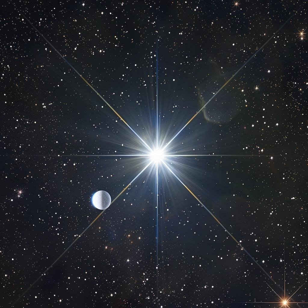 SIRIUS - Uma das Estrelas Mais Próximas da Terra