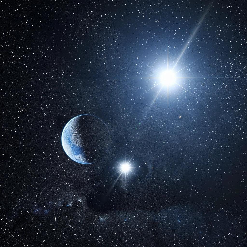 SIRIUS - Uma das Estrelas Mais Próximas da Terra