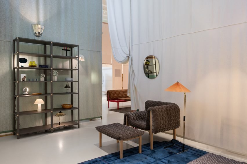 The Imperfect Home features over 100 objects designed by Inga Sempé, designed with interiors office Studio A/C, the installation is a 1:1 scale home with seven fully furnished rooms and spaces.