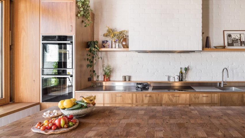 A bungalow refurbishment in Marrickville, Sydney, designed by Emily Sandstrom featuring a modern aesthetic.