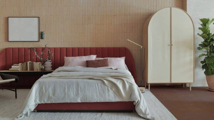 Bedrooms defined by statement headboards, varying in style from plush upholstered to minimalist designs.