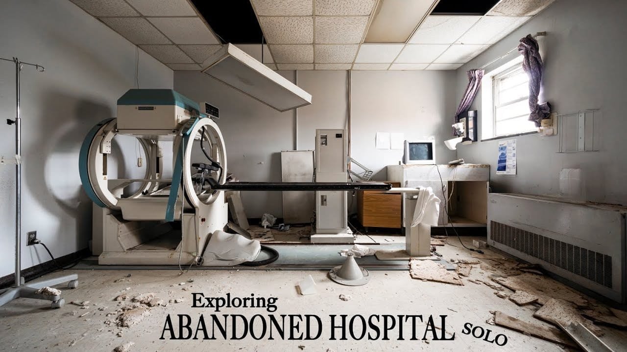 Explorando Um Hospital Abandonado Com Tudo Deixado Para Trás