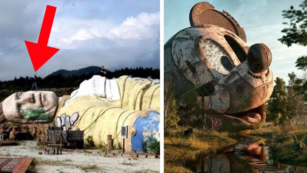 10 Parques temáticos abandonados que parecem assustadores!