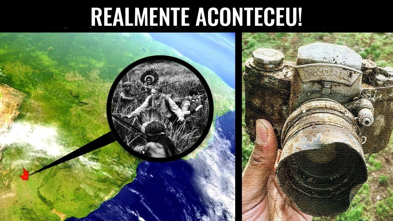 Esta câmera foi encontrada e nos mostra imagens de uma civilização perdida e escondida na selva!