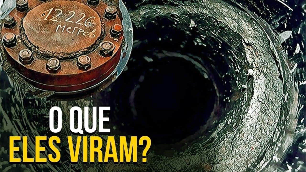 O que foi descoberto no furo de Kola a uma profundidade de 12 262 metros?