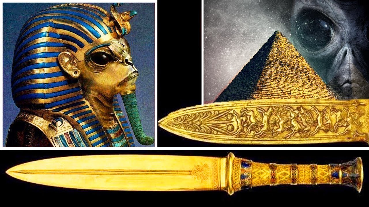 O punhal de Tutankhamun é feito de ouro alienígena!